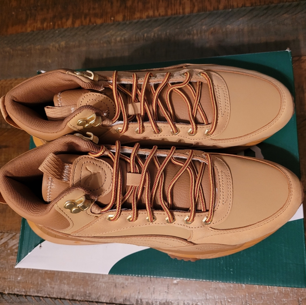 NEW PUMA mens Wild Rider Mid High Top Lace Up Sneakers Mens Sz 8 NIB - Picture 8 of 11